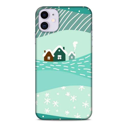 Apple Iphone 11 Kılıf Snowix (16) Kalın Kılıf Su Yeşili