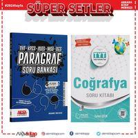 Palme TYT Coğrafya ve AKM Paragraf Soru Bankası Seti 2 Kitap