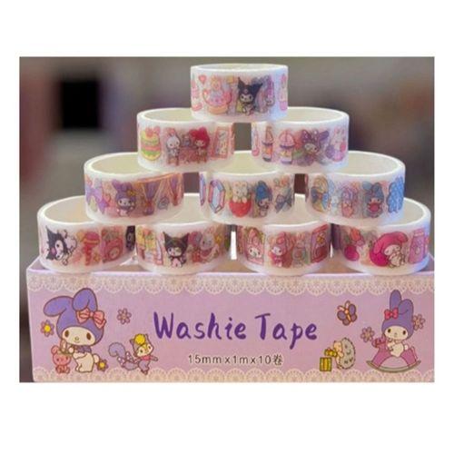 Washie Desenli Bant 15Mmx1M 10Lu