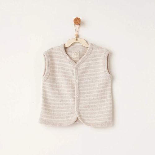 Andywawa Ac26221 Casual Yelek Beige