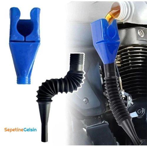 Sepetinegelsin Katlanabilir Plastik Yakıt ve Yağ Doldurma Hunisi