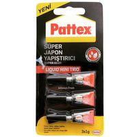 Pattex Süper Japon Yapıştırıcı Mini Trio 1Gr 3Lü - 2 adet