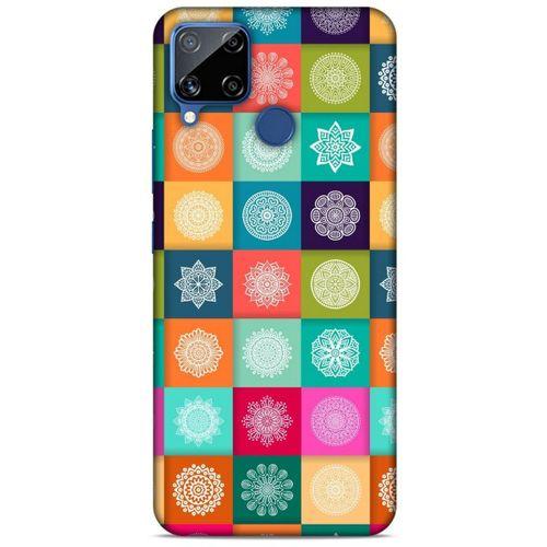 Ethnic Culture (58) Oppo Realme C15 Kılıf Silikon Kapak Desenli