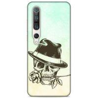 Lopard Xiaomi Mi 10 Pro Uyumlu Kılıf Tattoo's (23) Ultra Koruma Kılıfı Çiçekli İskelet