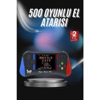 3.5 İnç 500'ü 1 Arada Klasik Oyun Konsolu Nostalji Oyunlu Atari