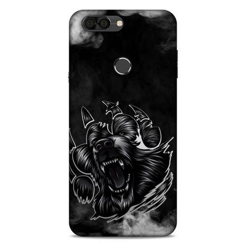 Lopard Vestel Venüs V6 Uyumlu Kılıf Tattoo's (19) Kılıfları Siyah