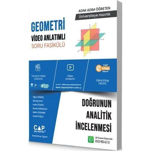Üniversiteye Hazırlık Geometri Doğrunun Analitik İncelenmesi Konu Anlatımlı Soru Bankası Çap Yayınları