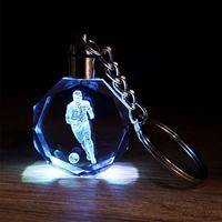 Futbolcu Tasarımlı Işıklı Anahtarlık