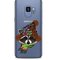 Zoologix (40) Samsung Galaxy S9 Şeffaf Kılıf Silikon Desenli