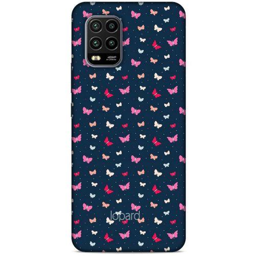 Xiaomi Mi 10 Lite Kılıf Kelebek Etkisi (42) Rugged Armor Kılıf Mor Pembe