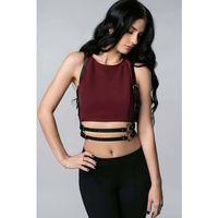 T-shirt Üzeri Seksi Deri Aksesuar - Brf210