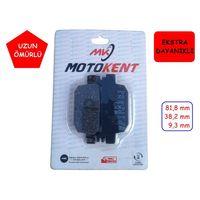 RKS Rks Arka Fren Disk Balatası Sfa415 Mtk Newlight 125 Pro; Arora Max-T, Beatrix; Kanuni Seha