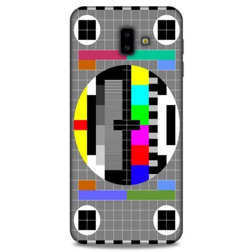 Retro (24) Desen Darbe Emici Kılıf Renkli Samsung Galaxy J6 Plus Kılıf