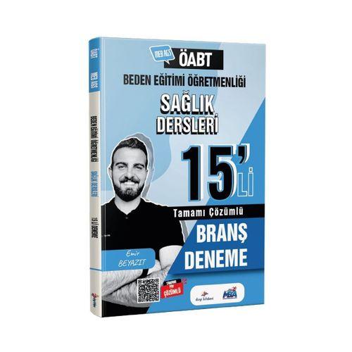 2026 Meb Ags ÖABT Beden Eğitimi Sağlık Dersleri Tamamı PDF Çözümlü 15 li Branş Deneme Dizgi Kitap