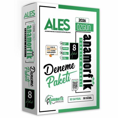 2026 ALES ÖSYM Çıkmış Soru 12li Tıpkı Basım ve 18li (10+8) Anamorfik Özgün Deneme Paketi TG Çözümlü