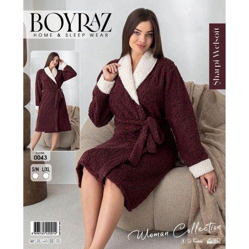 Boyraz 0043 Kadın Sharpi Welsolf Sabahlık