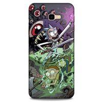 Samsung Galaxy J4 Plus Uyumlu Kılıf Rick And Morty (25) Antişok Kapak Tricia Lange