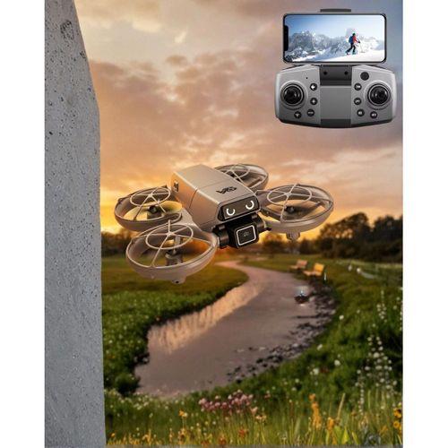 Led Işıklı Mini Drone Kameralı Headless Ve App Destekli