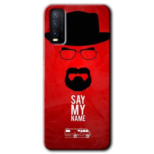 Potkal Hediye Fabrikası Vivo Y11s Kılıf HD Desen Baskılı Arka Kapak - Say My Name