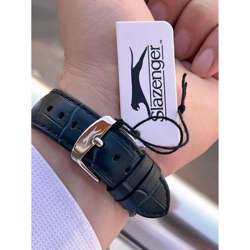 Slazenger Deri Kordon İç Fonksiyonları Aktif 10 Atm Suya Dayanıklı Erkek Kol Saati ESL.09.2481.2.02