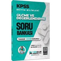 KPSS Eğitim Bilimleri Atölye Serisi Ölçme ve Değerlendirme Tamamı Video Çözümlü Soru Bankası Yediiklim Yayınları