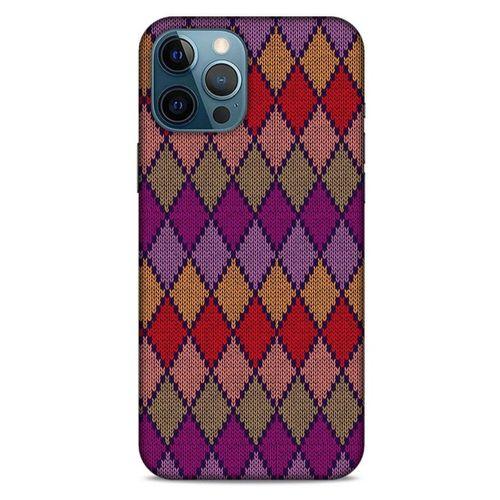 Kazak (34) Desenli Silikon Kapak Apple iPhone 12 Pro Max Kılıf