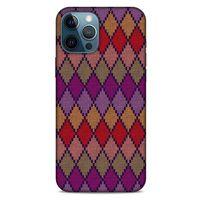 Kazak (34) Desenli Silikon Kapak Apple iPhone 12 Pro Max Kılıf