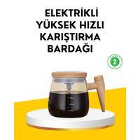 Usb  Akıllı Karıştırıcı Kupa – Isıtma Altlıklı, Ip6 Su Geçirmez