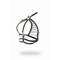 Siyah Kadın Kemer Bağcıklı Çok Bantlı Vücut Aksesuarı - Brf1077