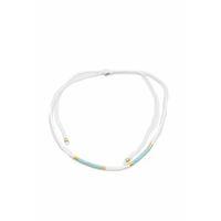 Kum Boncuk Halhal - Beyaz