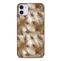 Apple Iphone 11 Kılıf Desenli Özel Seri Tüyler (25) Antişok Kapak