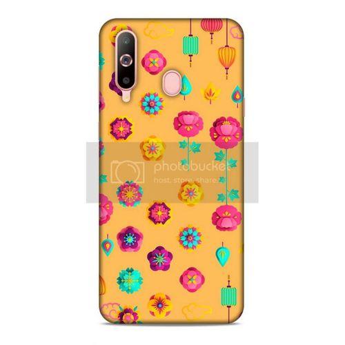 Origami Turuncu Samsung Galaxy S10 Kılıf