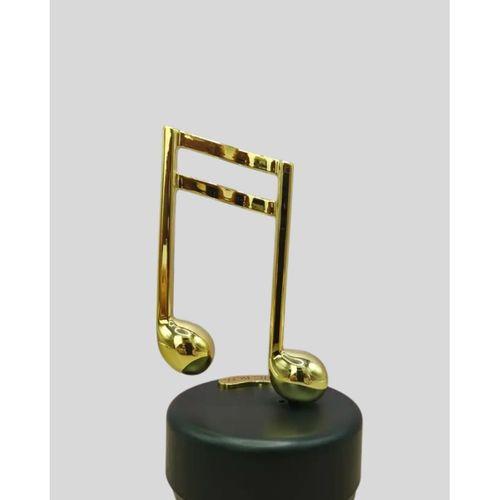 Altın Nota Figürlü Müzik Kutusu