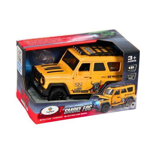Eğitici Çocuk Işıklı Sesli Duman Çıkaran Sürtmeli Spor Jeep LDP-3A