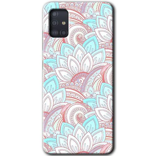 Samsung Galaxy A51 Kılıf HD Desen Baskılı Arka Kapak - Çin Mandala 1