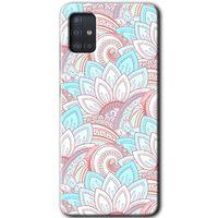 Samsung Galaxy A51 Kılıf HD Desen Baskılı Arka Kapak - Çin Mandala 1