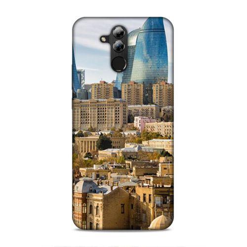 Huawei Mate 20 Lite Uyumlu Kılıf Azarbaijan (31) TPU Kılıf Bakü Kuleler