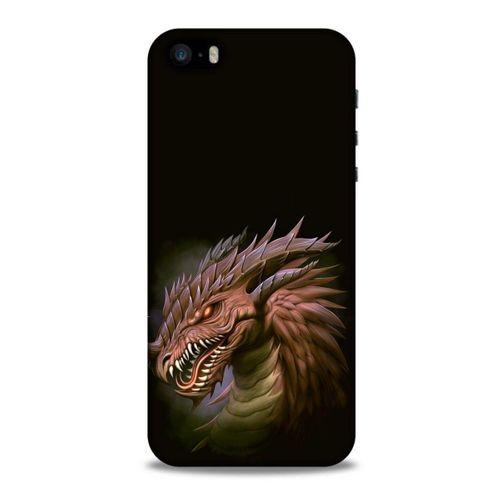 Apple Iphone 5 Kılıf Dragons (18) Telefon Kılıfları Kahverengi Ejderha