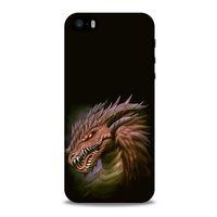 Apple Iphone 5 Kılıf Dragons (18) Telefon Kılıfları Kahverengi Ejderha