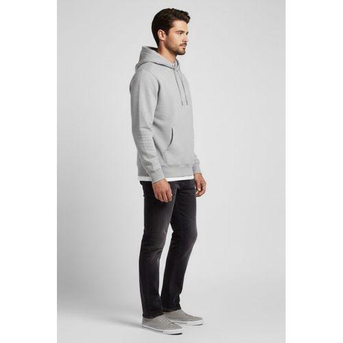 Erkek Kapşonlu Rahat Kalıp İçi Polarlı 3 iplik Kalın SweatShırt spr25sw55