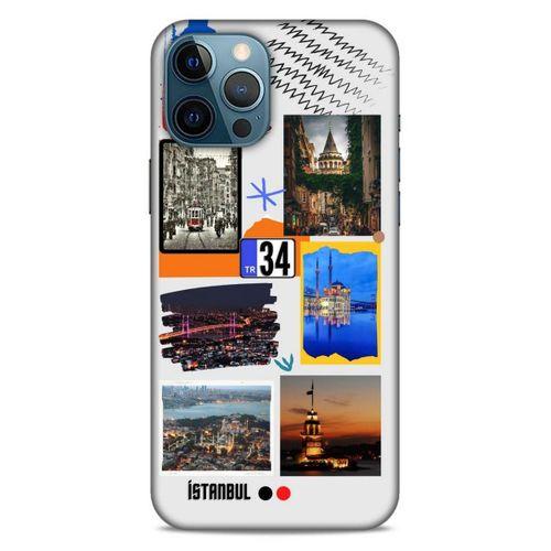 Lopard Apple iPhone 12 Pro Max Uyumlu Kılıf Şehirli ※ (34) İstanbul Slim Armor Kılıf