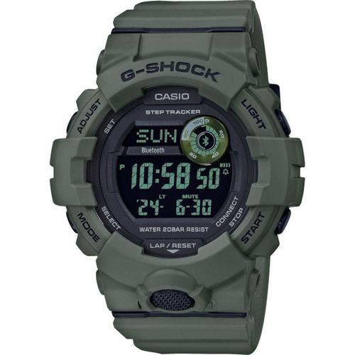 Casio GBD-800UC-3DR G-Shock Quartz Dijital Silikon Yeşil 20 ATM 49 mm Erkek Kol Saati