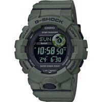 Casio GBD-800UC-3DR G-Shock Quartz Dijital Silikon Yeşil 20 ATM 49 mm Erkek Kol Saati