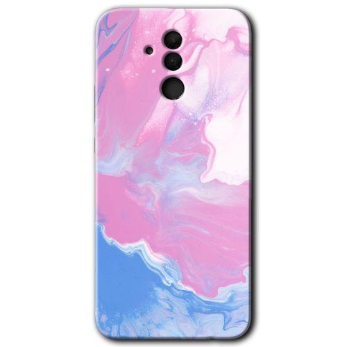Huawei Mate 20 Lite Kılıf HD Desen Baskılı Arka Kapak - Liquid Lekeler Art