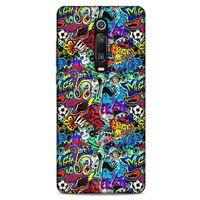 Graffitix (24) Desenli Silikon Kapak Xiaomi Mi 9T Pro Kılıf