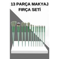 13 Parça Makyaj Fırça Seti Far Fırçası Allık Fırçası Yumuşak Uçlu