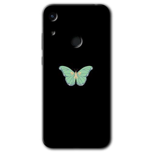 Huawei Y6s Kılıf Baskılı Kapak - Butterfly Tree + 5D Tam Kaplayan Cam