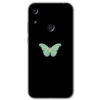 Huawei Y6s Kılıf Baskılı Kapak - Butterfly Tree + 5D Tam Kaplayan Cam
