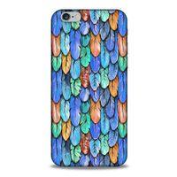 Apple Iphone 6 Kılıf Desenli Özel Seri Tüyler (37) Silicone Cover