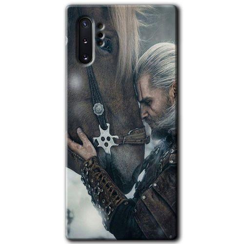 Potkal Hediye Fabrikası Samsung Galaxy Note 10 Plus Kılıf HD Desen Baskılı Arka Kapak - Kadim Dost